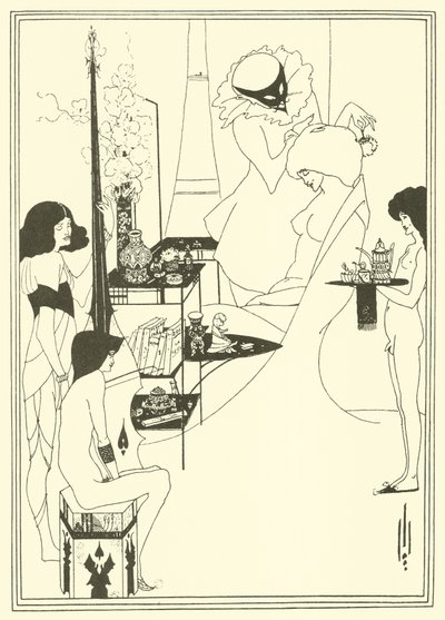 La Toilette di Salomè da Aubrey Beardsley