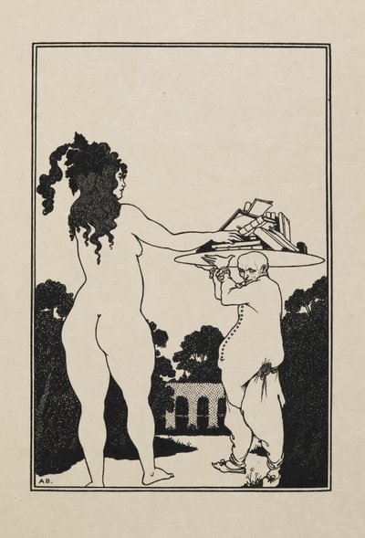 Disegno da un Libro di Cinquanta Disegni da Aubrey Beardsley