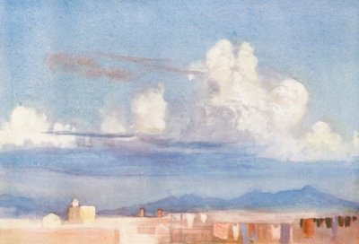 Roma: Monti Albani da un tetto da Aubrey Waterfield