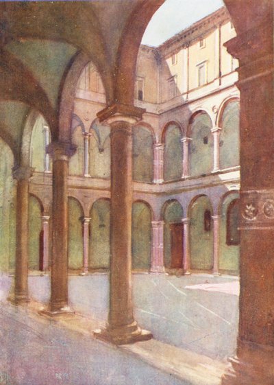 Roma: Cortile della Cancelleria da Aubrey Waterfield