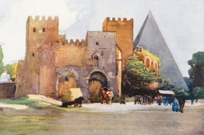 Roma: Porta San Paolo da Aubrey Waterfield