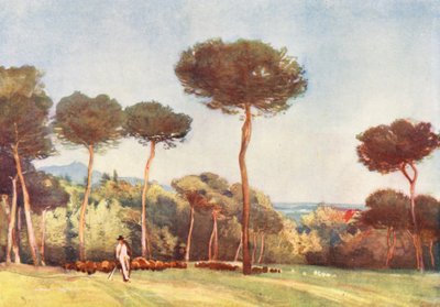 Roma: La Campagna dalla Villa Pamphili Doria da Aubrey Waterfield