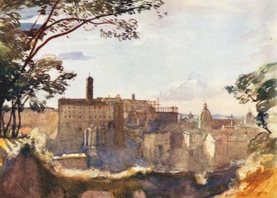 Roma: Il Campidoglio dal Palatino da Aubrey Waterfield