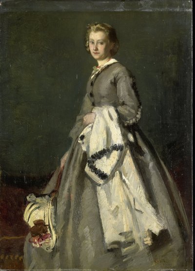 Una giovane donna da August Allebe