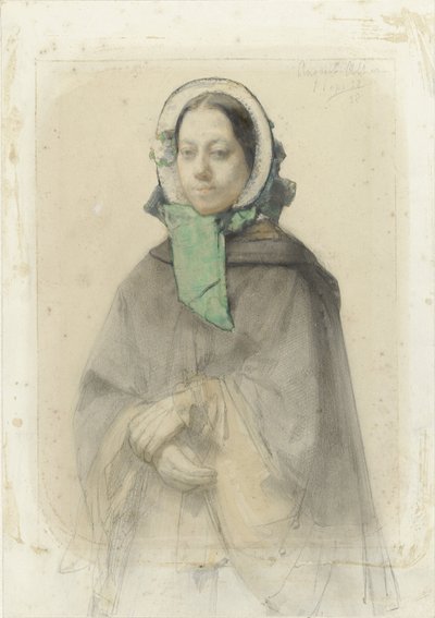 Ritratto di Theresia A. A. Allebé da August Allebe