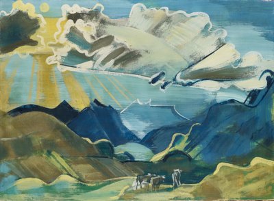 Balmalp con Schächental e Uri Rotstock da August Babberger