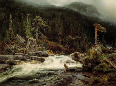 Cascata a Telemark da August Cappelen