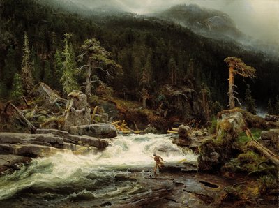 Cascata a Telemark da August Cappelen