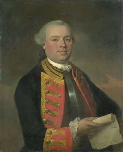 Johan Arnold Zoutman (1724-93), Vice Ammiraglio da August Christian Hauck
