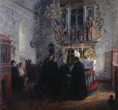 Santa Comunione, Chiesa di Dale a Luster da August Eiebakke