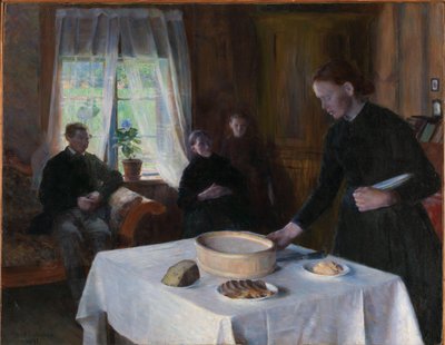 Apparecchiare la tavola da August Eiebakke