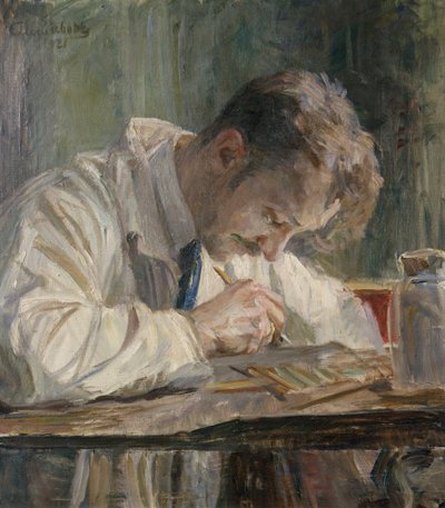 Il pittore di porcellane da August Eiebakke