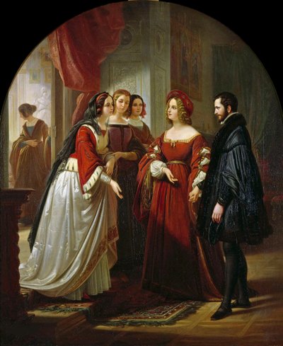 Tasso davanti a Eleonora d