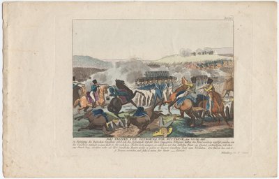 Incontro di Ostrovno, vicino a Vitebsk, il 25 luglio 1812 da August Friedrich Andreas Campe