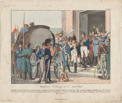 La partenza di Napoleone per l