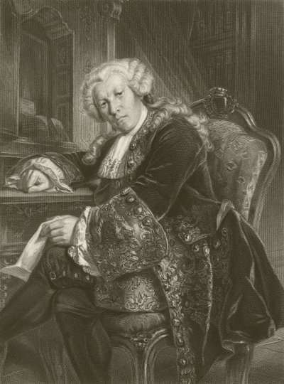 Franz Moor (incisione) da August Friedrich Pecht