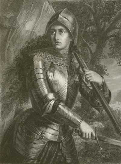 Johanna (incisione) da August Friedrich Pecht