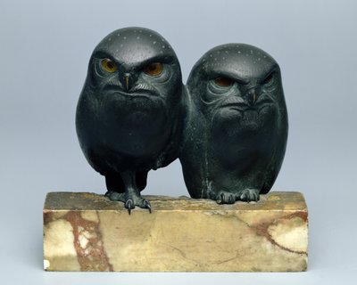 Due gufi, 1903-04 da August Gaul