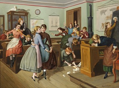 Tedesco: Tumulto nella classe delle ragazze da August Heinrich Mansfeld