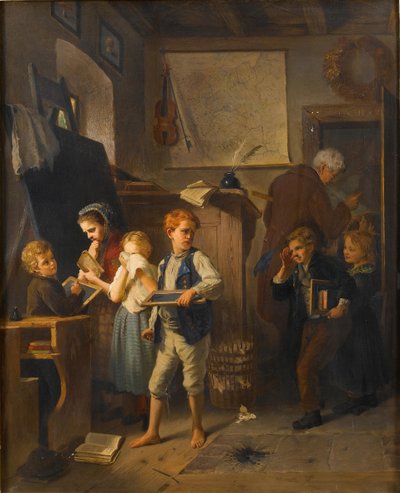 Una classe indisciplinata, 1876 da August Heyn