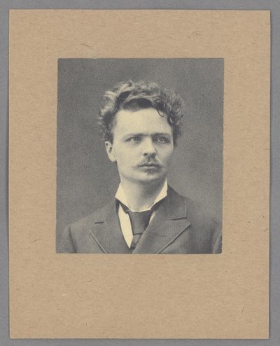 August Strindberg da August Josef Robert Roesler