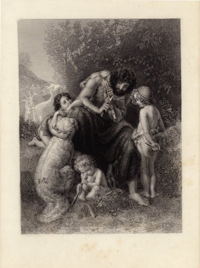 Jubal il padre della musica strumentale da August Karl Friedrich von Kloeber