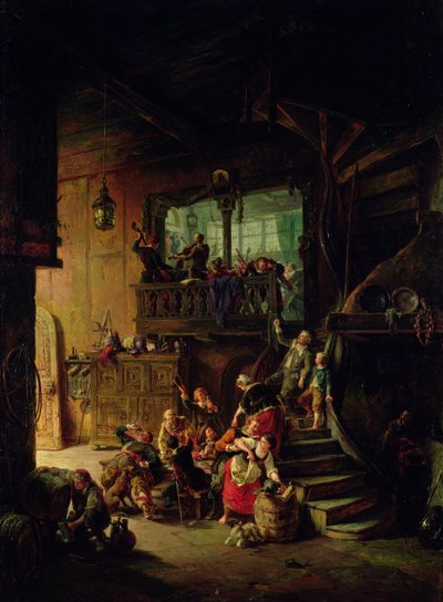 Vita in ostello da August Levin von Wille