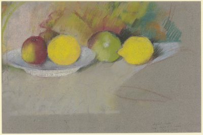 Mele e limoni, c.1909-10 da August Macke