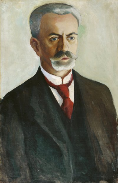 Ritratto di Bernhard Koehler da August Macke