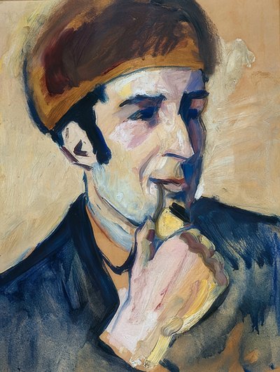 Ritratto di Franz Marc da August Macke