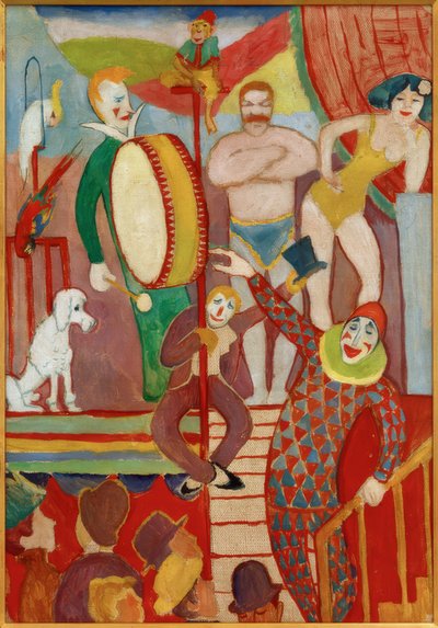 Mondo del circo I da August Macke