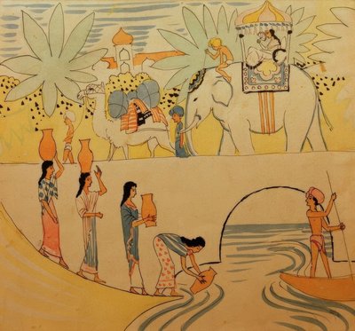 Il sogno del giovane – Raccontatrice di fiabe da August Macke