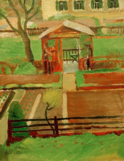 Casetta da giardino a Tegernsee da August Macke