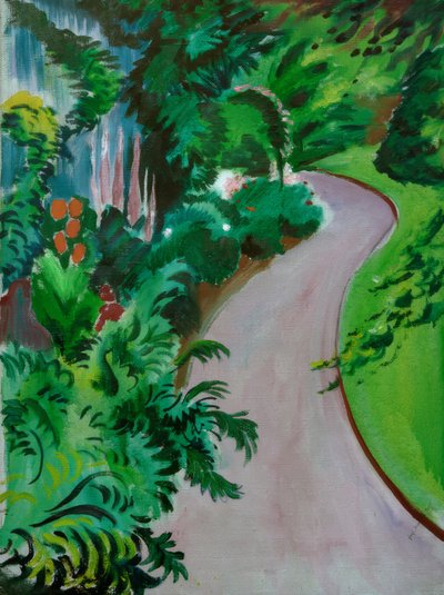 Sentiero del giardino da August Macke
