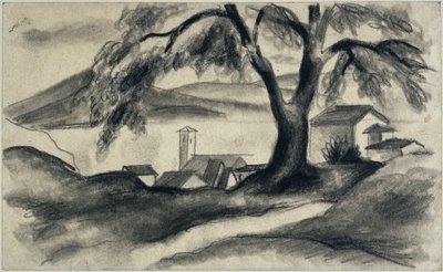 Hilterfingen sul lago di Thun da August Macke