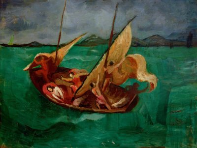 Gesù nella barca da August Macke