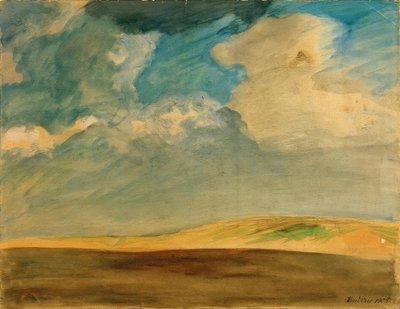 Paesaggio di Kandern da August Macke
