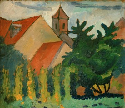 Chiesa a Kandern da August Macke