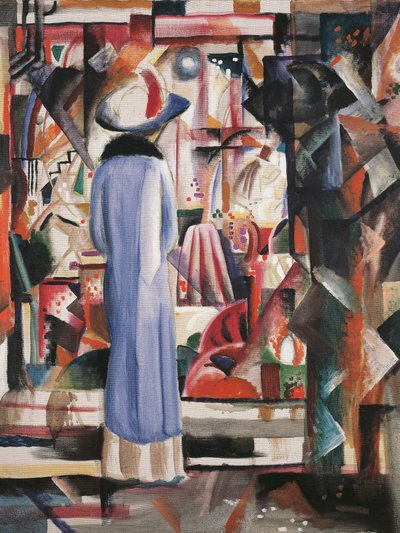 Grande vetrina luminosa da August Macke