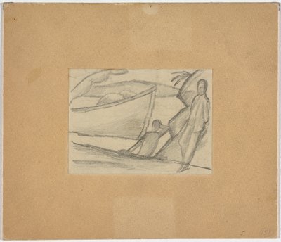 Uomini sulla riva da August Macke