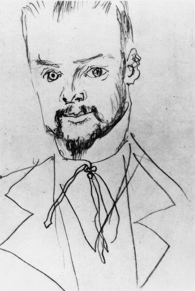 Paul Klee / Disegno di A. Macke da August Macke