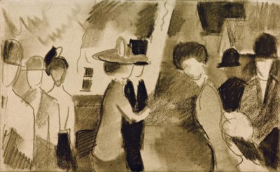 Passeggiata II da August Macke