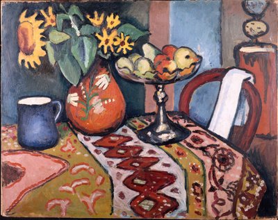 Natura morta con girasoli II da August Macke