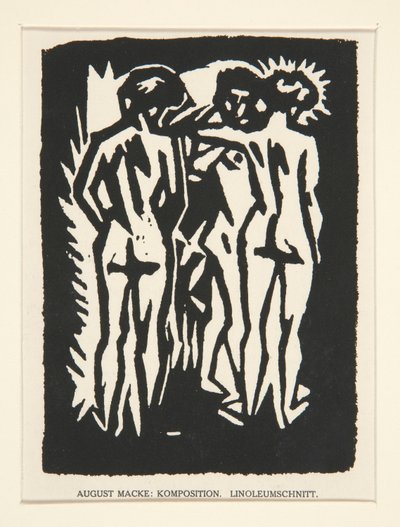 Tre nudi da August Macke