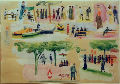 Tipi di Tegernsee I da August Macke