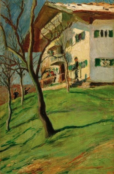La nostra casetta a Tegernsee da August Macke