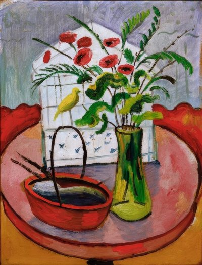 Gabbia per uccelli da August Macke