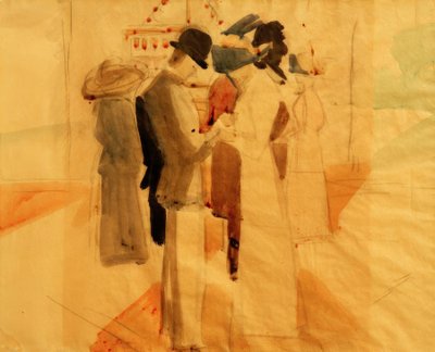 Prima della regata da August Macke