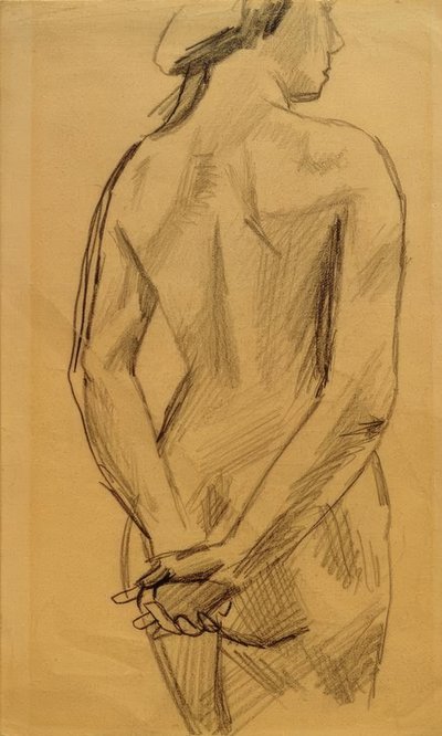 Nudo femminile 53 da August Macke