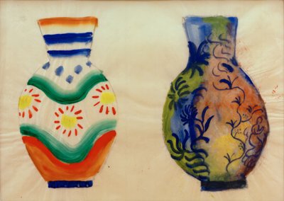 Due vasi panciuti da August Macke